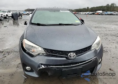 2015 Toyota Corolla L z USA, uszkodzony, nr VIN 2T1BURHE4FC239776